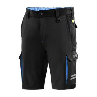 Spodenki Tech Sparco czarne/niebieskie