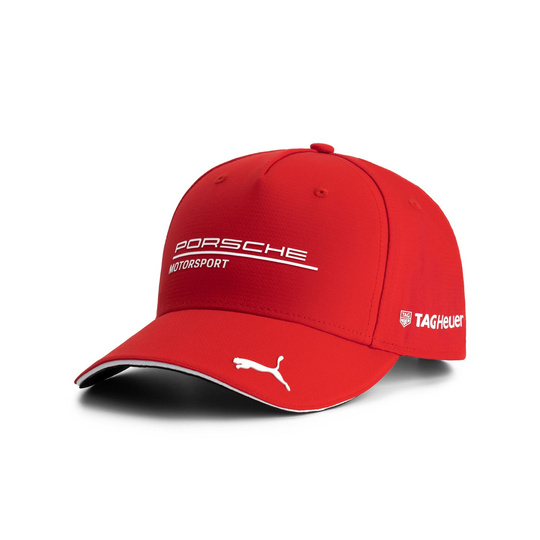 Czapka baseballowa męska Team czerwona Porsche Motorsport 2025