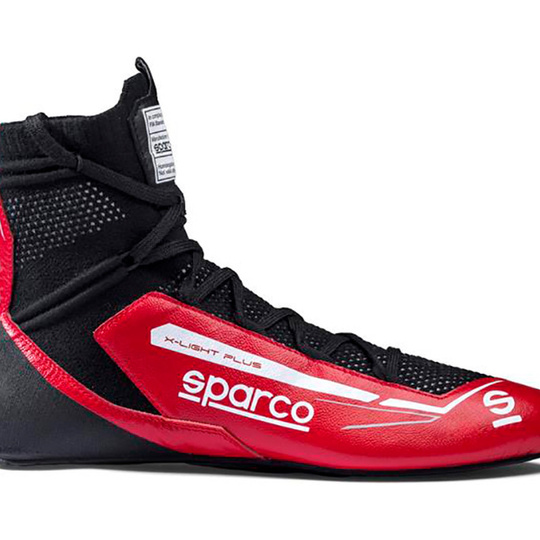 Buty Sparco X-Light+ czerwone (FIA)