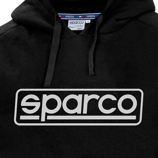 Bluza z kapturem Frame Sparco czarna