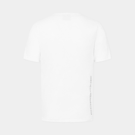Koszulka T-shirt męska Logo biała Porsche Motorsport 2026