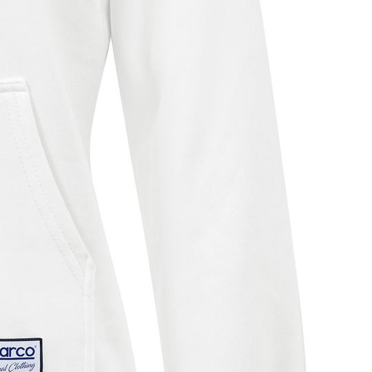 Bluza z kapturem damska Original Sparco biała
