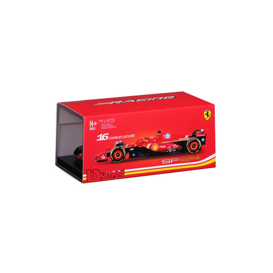 Model bolidu 1/43 Charles Leclerc Imola SF24 Scuderia Ferrari