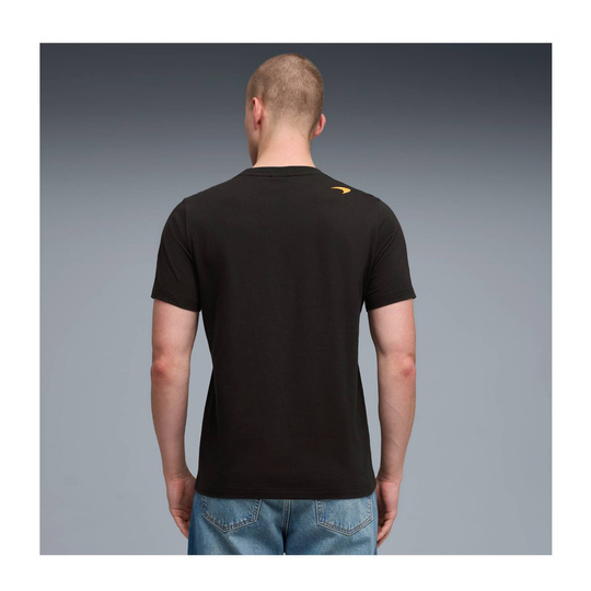 Koszulka t-shirt męska czarna Small Logo McLaren F1 2026