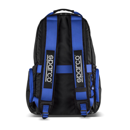 Plecak sportowy SUPERSTAGE Sparco czarno-niebieski