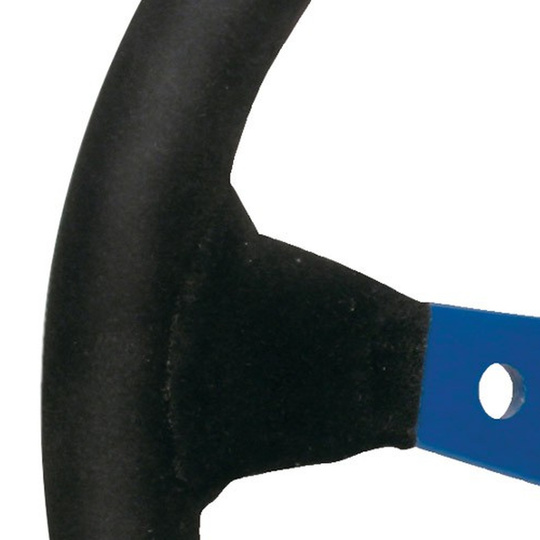 Kierownica OMP Corsica Blue zamsz