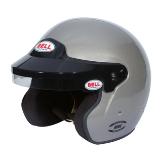 Kask Bell MAG bez klipsów HANS srebrny (FIA) Kask Bell MAG bez klipsów HANS srebrny (FIA)