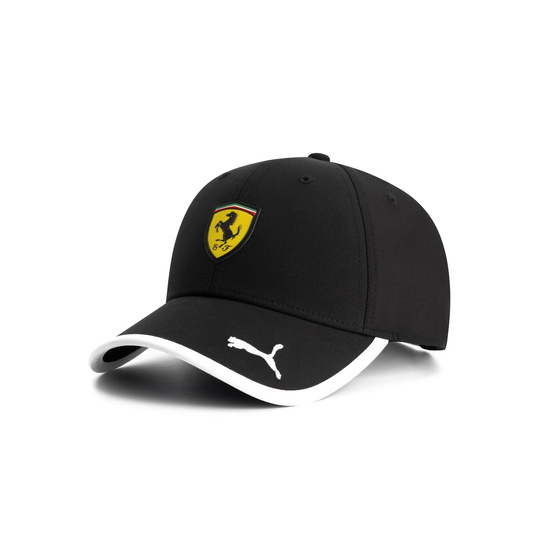Czapka baseballowa dziecięca Classic czarna Ferrari F1 2025