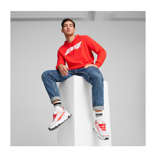 Bluza męska z kapturem Logo czerwona Formula 1