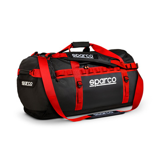 Torba podróżna DAKAR-L Sparco czarno-czerwona