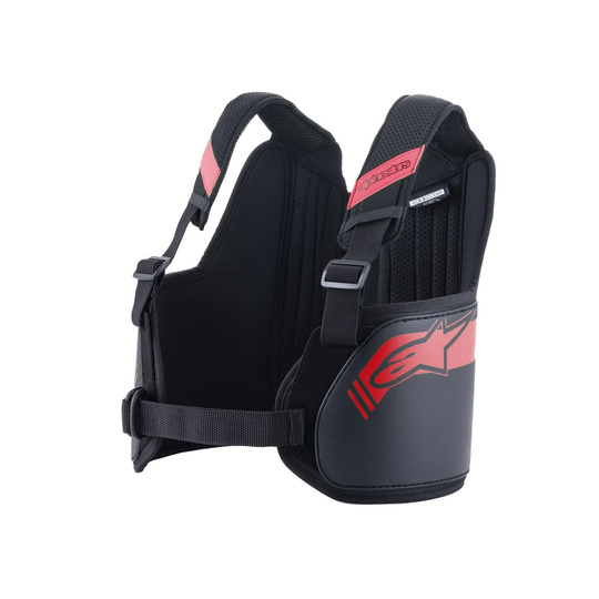 Kamizelka ochronna dziecięca Alpinestars czarna/czerwona