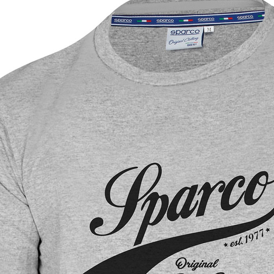 Koszulka t-shirt Vintage Sparco szara