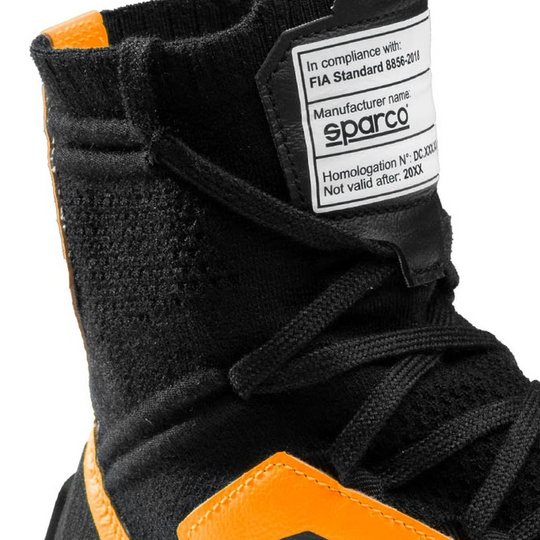 Buty Sparco X-Light+ pomarańczowe (FIA)