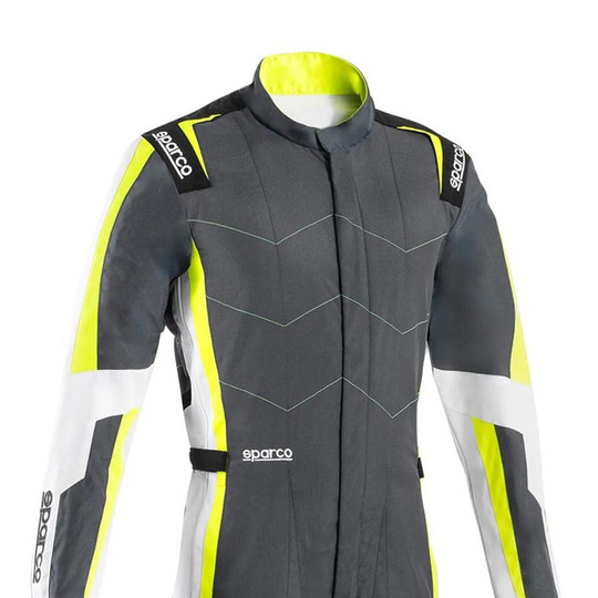 Kombinezon Sparco Kerb szary/żółty (FIA)