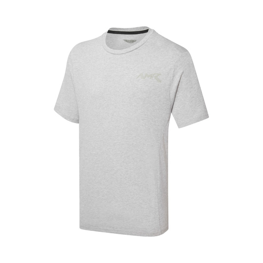 Koszulka t-shirt AMR Logo Aston Martin Racing 2026 szara