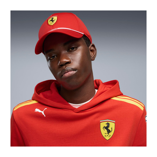 Czapka baseballowa męska czerwona Classic Scuderia Ferrari F1 2026