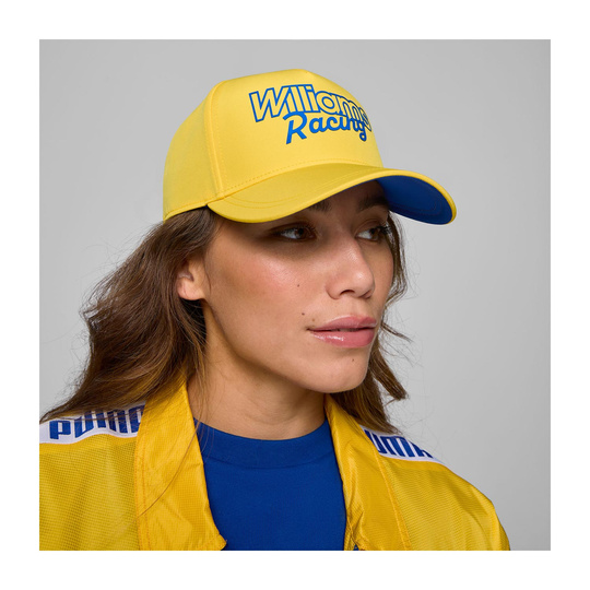 Czapka baseballowa męska trucker Pitlane żółta Williams Racing 2025 
