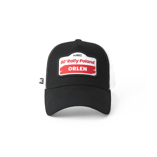 Czapka z daszkiem Trucker Rally Poland czarna