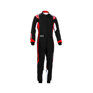 Kombinezon dziecięcy Sparco Thunder MY20 czarny/czerwony (CIK) Kombinezon dziecięcy Sparco Thunder MY20 czarny/czerwony (CIK)