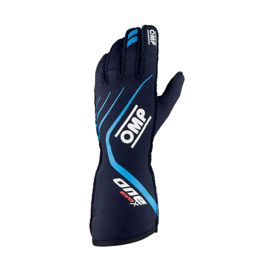 Rękawice OMP One EVO X granatowe (FIA)