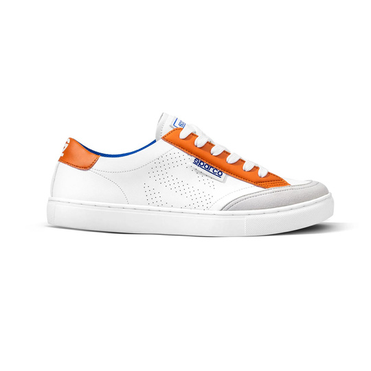 Buty sportowe Sparco S-TIME biało-pomarańczowe