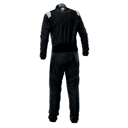 Kombinezon OMP ONE-S AIR czarno-srebrny (FIA)