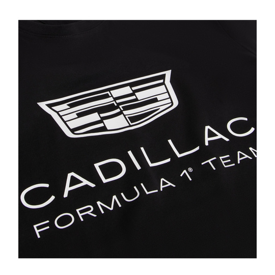 Koszulka męska t-shirt czarna Shield Cadillac F1 2026