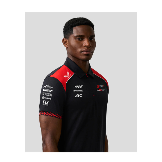 Koszulka męska polo Team Haas F1 2026