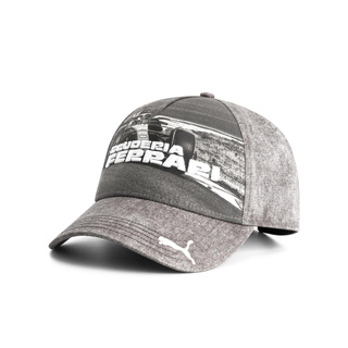 Czapka baseballowa męska Graphic szara Ferrari F1 2025