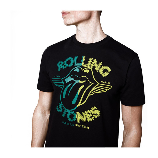 Koszulka t-shirt męska Rolling Stones Aston Martin F1 2025