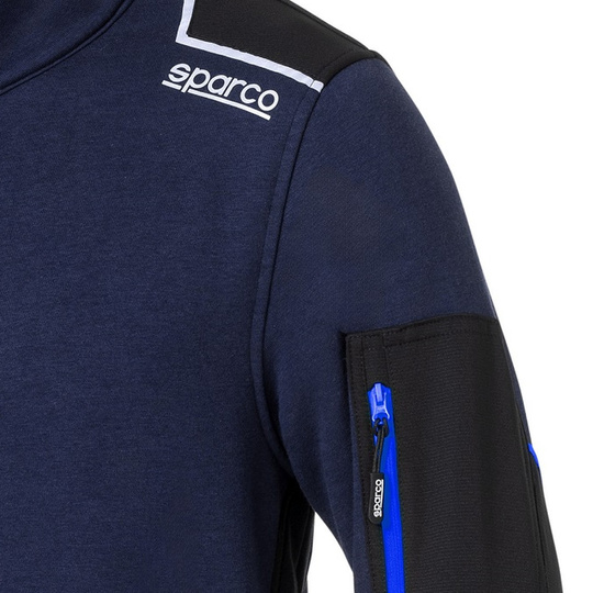 Bluza rozpinana Tech Sparco granatowa/niebieska