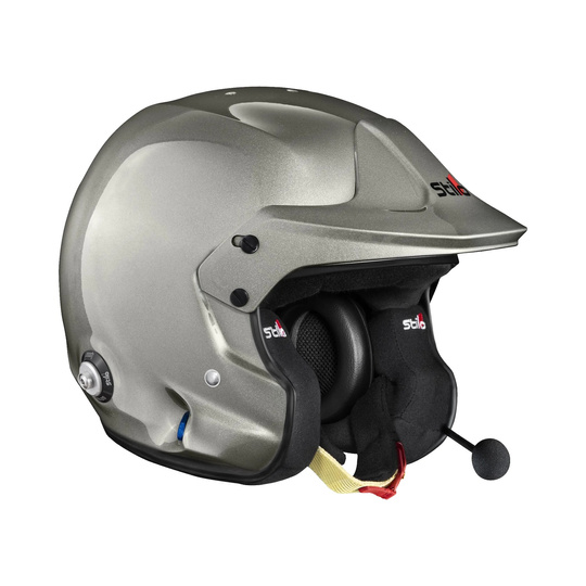 Kask Stilo Venti4 Trophy Plus Composite Rally srebrny (FIA)