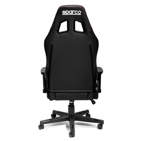 Fotel biurowy Sparco Coach czarno-czerwony