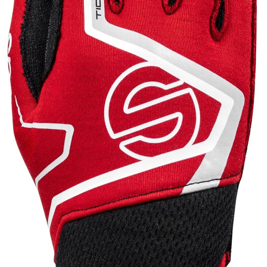 Rękawice Sparco Tide+ czerwone (FIA)
