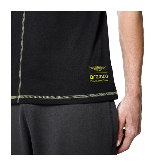 Koszulka t-shirt męska Data Graphic Aston Martin F1 2025