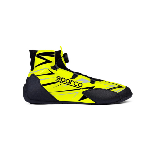 Buty kartingowe Sparco K-RAPID Rotor 8877-2022 żółte (FIA)