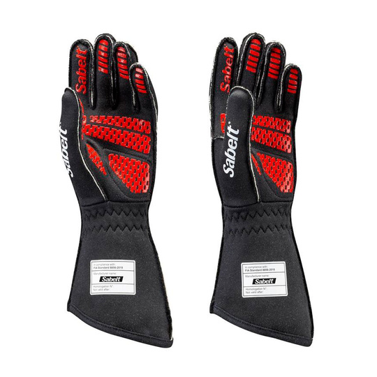 Rękawice Sabelt Hero Superlight TG-10 czarne (homologacja FIA)