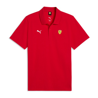 Koszulka polo Logo Scuderia Ferrari F1 2026 czerwona Koszulka polo Logo Scuderia Ferrari F1 2026 czerwona