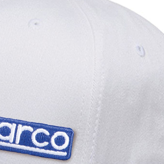 Czapka z daszkiem Flexfit Sparco biała
