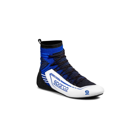 Buty wyścigowe Sparco X-LIGHT+ czarno-niebieskie (FIA)