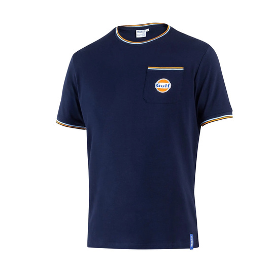 Koszulka t-shirt Gulf Pocket Sparco granatowa