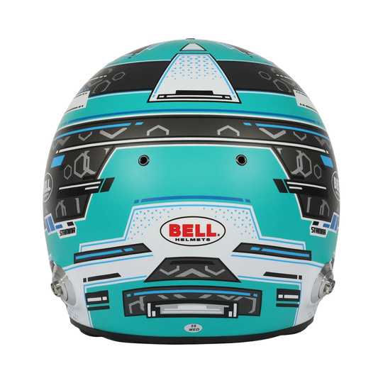 Kask Bell RS7 PRO STAMINA niebieski (FIA)