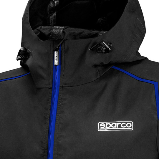 Kurtka 3 w 1 Sparco MY22 czarno-niebieska czarno-niebieska