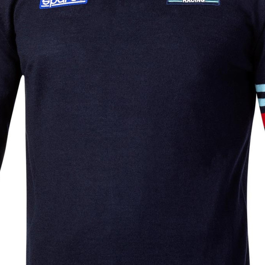 Bluza Crew Neck Martini Racing Sparco granatowa