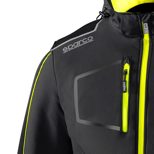 Kurtka Softshell Tech Sparco szara