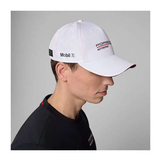 Czapka baseballowa męska Team biała Porsche Motorsport 2025