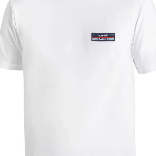 Koszulka t-shirt Martini Racing Top Stripes Sparco biała