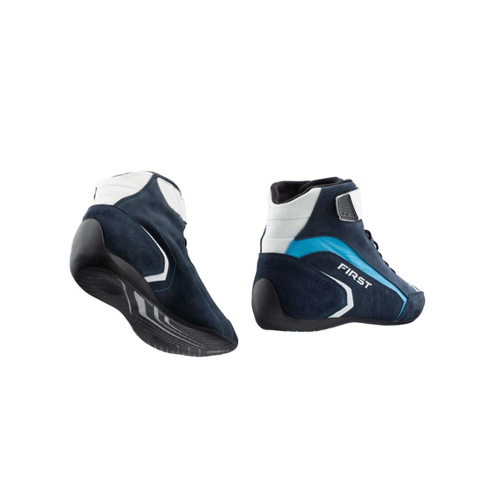 Buty wyścigowe OMP FIRST MY21 granatowe (FIA)