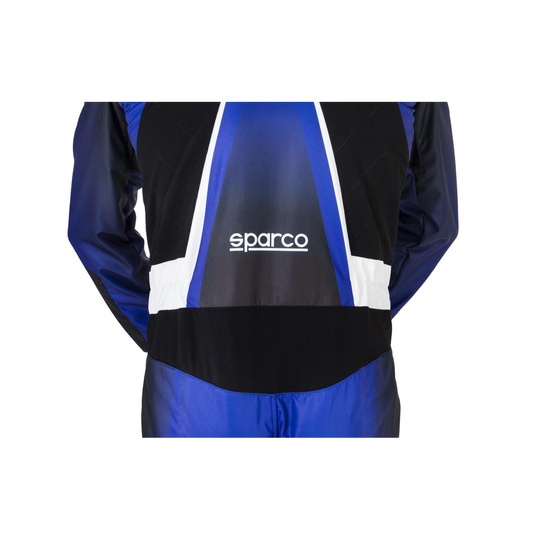 Kombinezon Sparco Prime K niebieski/biały (FIA)