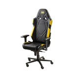 Fotel biurowy OMP Racing GS czarno-żółty